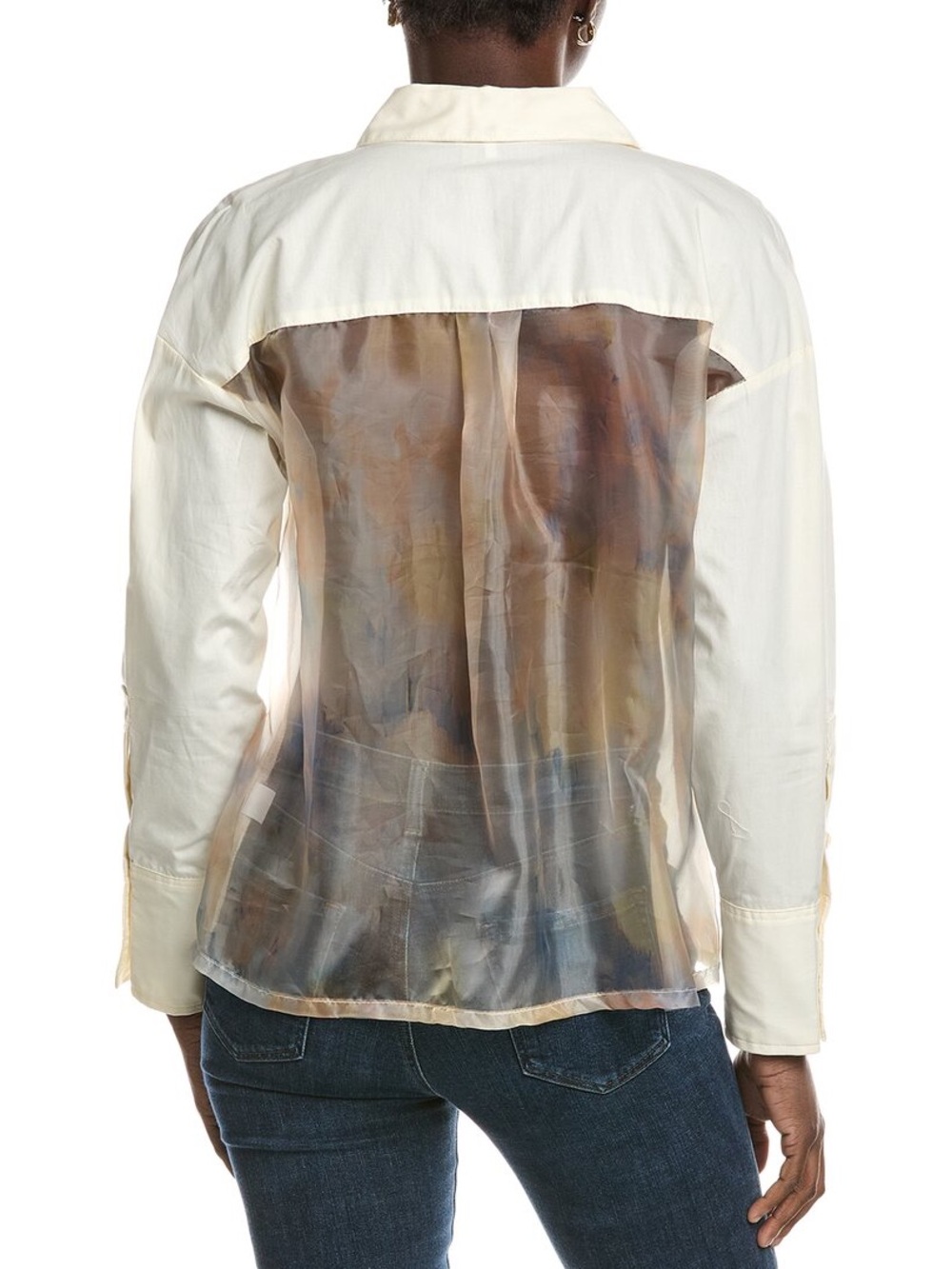 Parker Off-White Classic Button Front Shirt Reed shirt XL - Picture 4 of 6